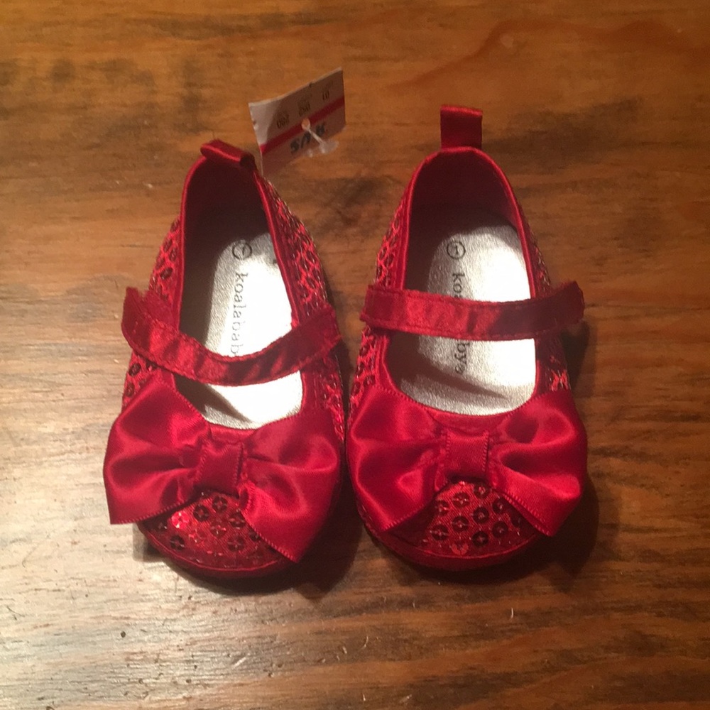 Ruby red slippers! Red sequin Mary Janes